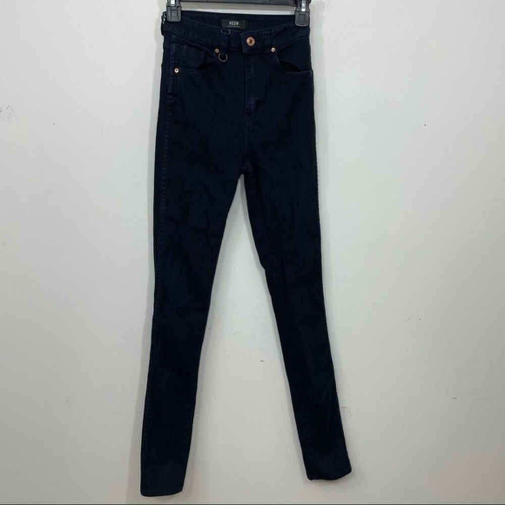 Neuw Marilyn high rise dark wash skinny jeans 25 stretch